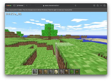 MINECRAFT CLASSIC .